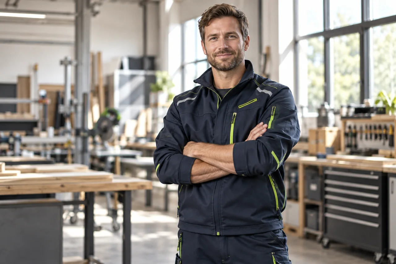 Professionelle Arbeitskleidung